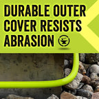 Flexzilla Garden Hose 5/8 In. X 50 Ft., Lightweight All-Weather Water Hose, Durable and Flexible, Leak-Free Connections